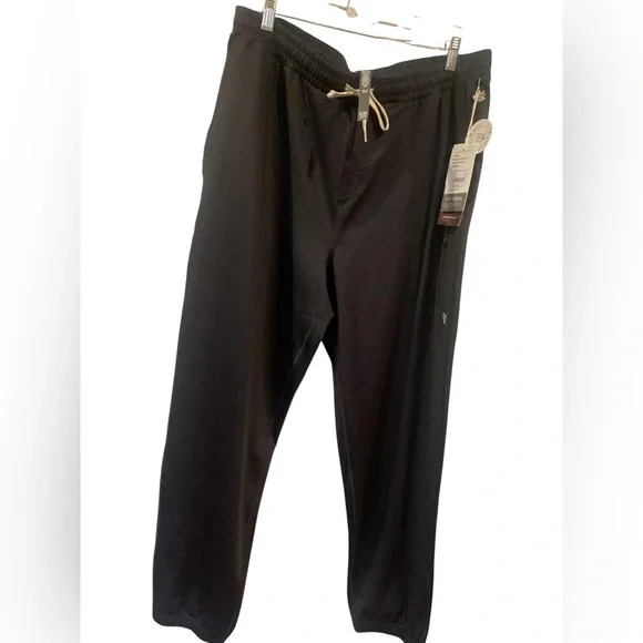 NWT Vuori men’s Sunday sweatpants classic 28” BLACK Size XL